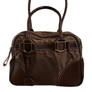 Oughton Derby Barn Work Tote Bag with Leather Accents